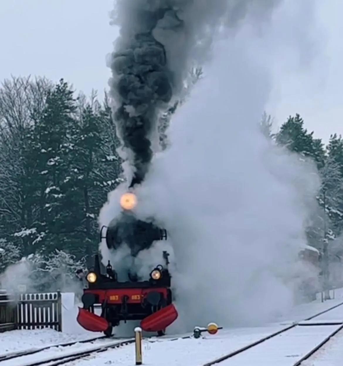 image of Steam train Österlen-museum railway