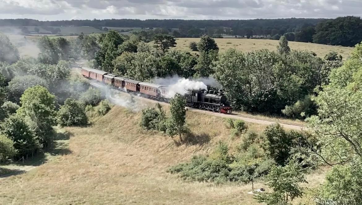 image of Steam train Österlen-museum railway