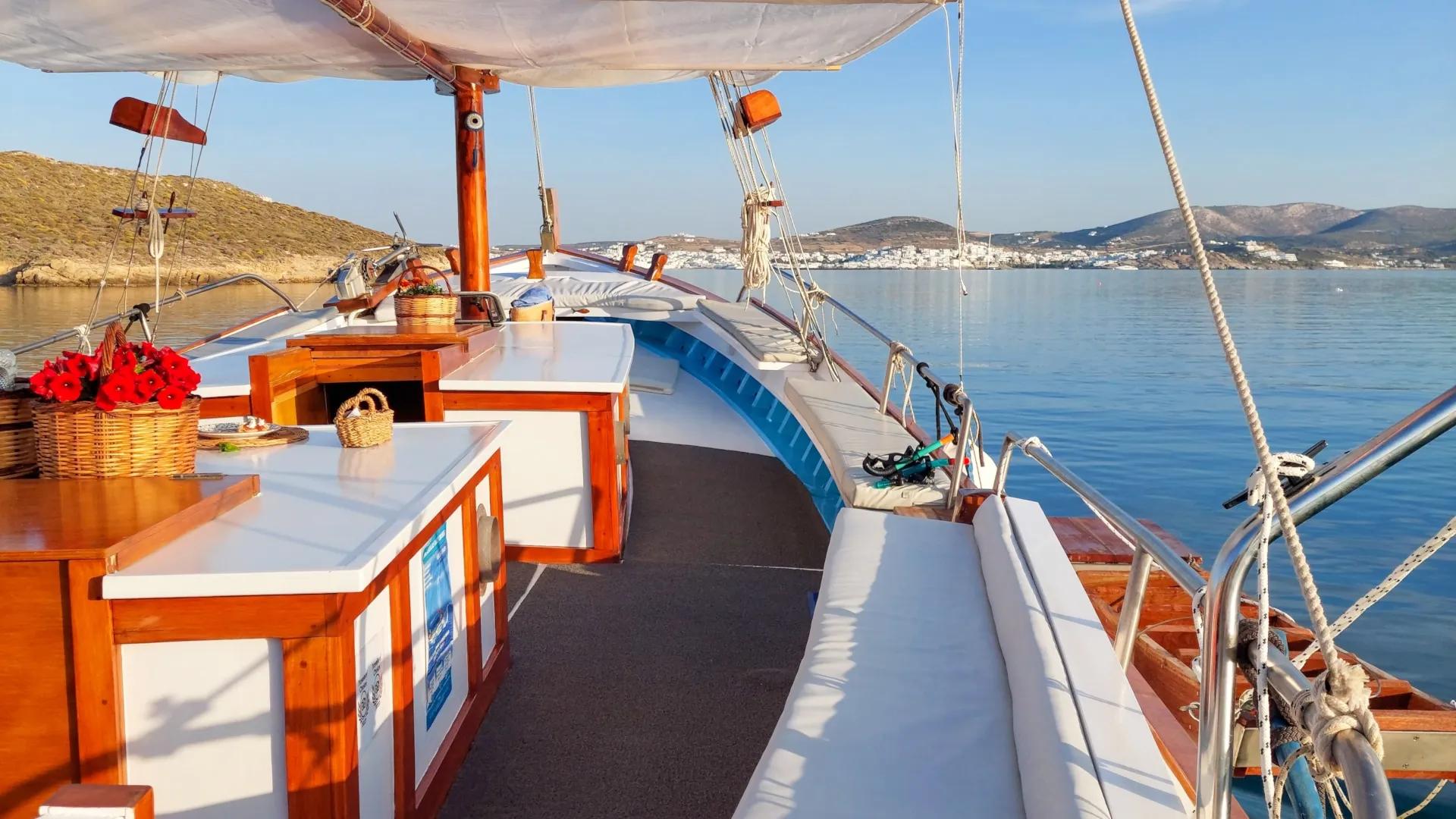 image of PANTASOULAS DAILY CRUISES - Cruise Boat Paros / Boat Day Trips Paros