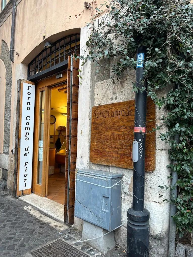 Image of the location Forno Campo de 'Fiori