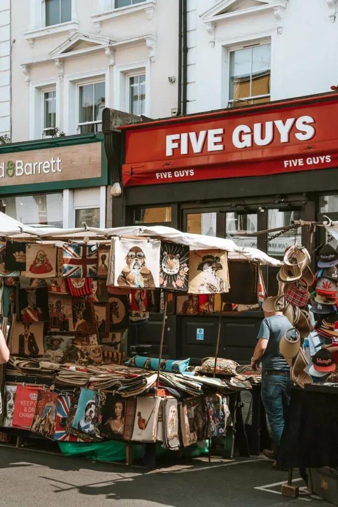 image of Five Guys Portobello Road