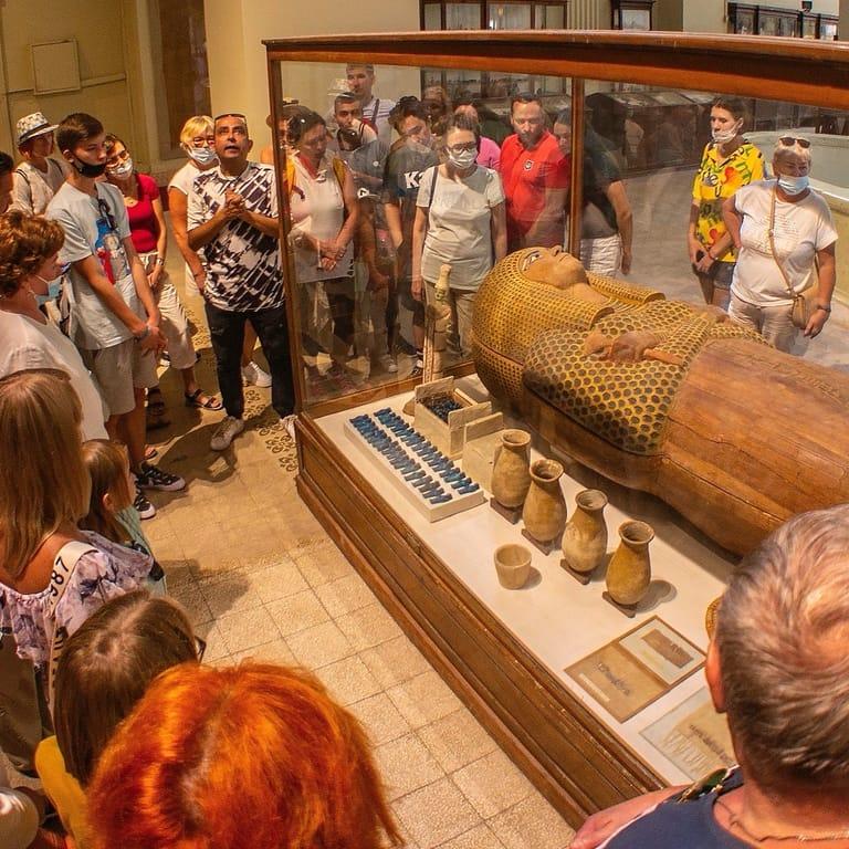 image of The Egyptian Museum in Cairo